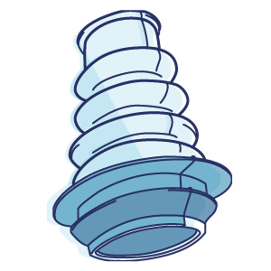 Cuerito de la canilla